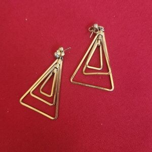 ☃️Geometric Gold Earrings
